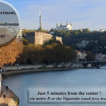 Апартаменти T3 55M2 & Garage, Proche Saone, Et 5 Min Vieux Lyon Via Metro D Екстер'єр фото